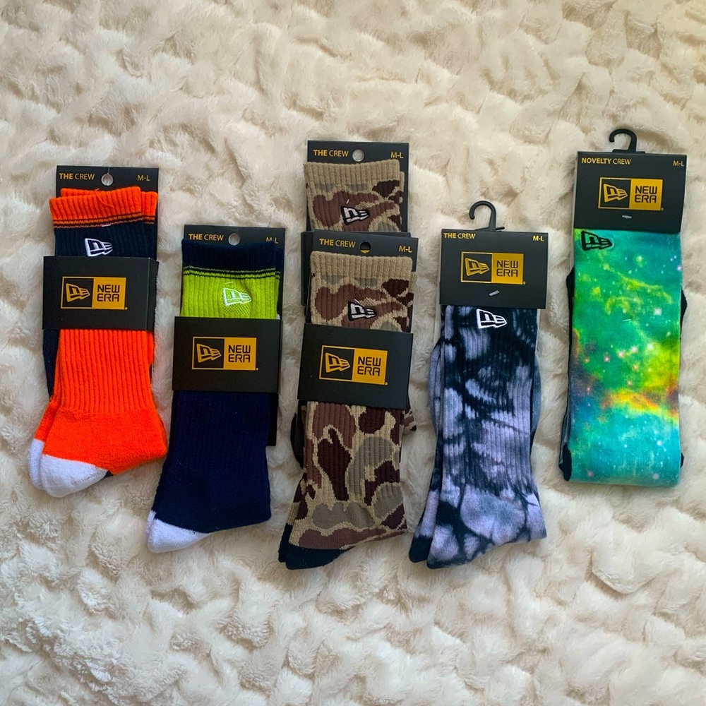 NWT - New Era Sock Bundle
